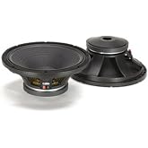 RCF L15P530 15-inch Mid Bass Woofer 350 Watts Rms 700 Watts Peak 3" Edgewound Aluminum Voice Coil 8 ohm