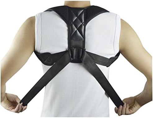 Posture Corrector Brace, Hysada Lightweight Adjustable Back Posture Corrector &amp; Clavicle Brace Support Strap to Correct Shoulder, Relive Back Pain for Align Clavicle for Women Men &amp; Kids