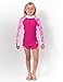 Tuga Girls Swim Short (UPF 50+), Blossom Pink, 11/12 yrs