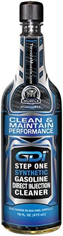 Throttle Muscle TM5284 Synthetic One Step GDI Gasoline Direct Injection Cleaner and Fuel Treatment