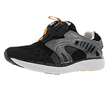 Puma Men's Future Disc Lite Tech'D Out Athletic Sneaker, Black/Zinnia, 12 M US