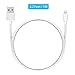 Apple MFi Certified Lightning Cable - Skiva USBLink Braided (3.2 ft / 1m) Sync and Charge 8-pin Cable for iPhone X 8 8Plus 7 6 6s Plus 5s SE, iPad Pro Air Mini, iPod Touch Nano (Black) [Model:CB124]