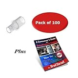 AlcoMate Breathalyzer Mouthpieces - Pack of 100