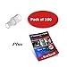 AlcoMate Breathalyzer Mouthpieces - Pack of 100