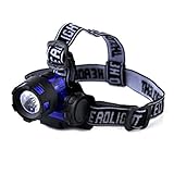 XIDAJE High Power LED Head Light Fishing Light Miner Lamp V3 Headlight Night Fishing Special 6617 Plastic Headlamp Ride Camping Light, 2000LM