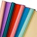 RUSPEPA Kraft Reversible Wrapping Paper - 4 Rolls (Nude and Violet, Mint and Yellow, Teal and Orange, Peachpuff and Blue) - 30 inches x 10 feet per Roll