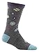 DARN TOUGH (Style 1610) Women's Garden Lifestyle Sock - Gray, Medium