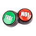 NO Sound Button ,Yes Sound Button ,Set of 2