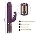 Tracy's Dog G Spot Rabbit Vibrator,360° Rotating Vibrating Dildo for Clitoris Stimulation Adult Sex Toys for Women