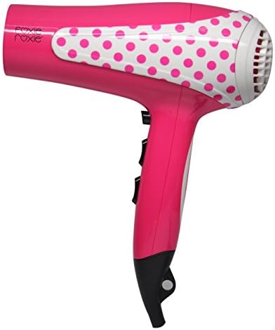 Foxie Roxie Hair Dryer (Pink &amp; White Polka Dot)