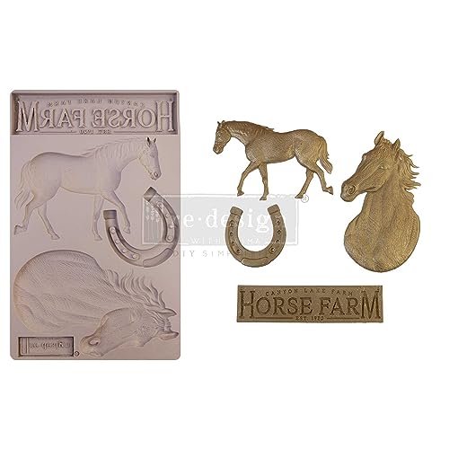 Redesign with Prima Redesign Furniture Decor Moulds® Majesty Beauty Horse Farm…