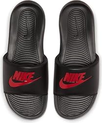 Nike Men's Victori One Loafer, Black/Red, 7