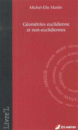 Géométrie euclidienne et non-euclidiennes [sic]