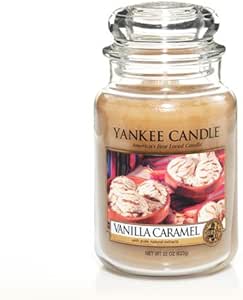 Amazon.com: Yankee Candle VANILLA CARAMEL Large Housewarmer Jar: Home