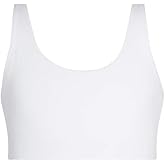 Bleuet Aster Tank Bra – Organic Cotton Reversible First Bra for Tweens & Teens | Seamless, Ultra Soft, Wide Band, Tag-Free