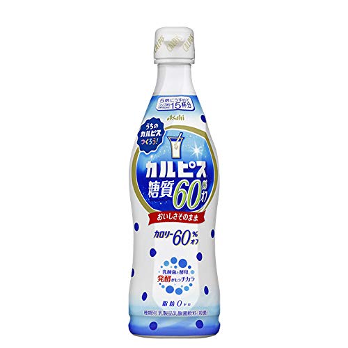 アサヒ飲料 カルピス 糖質６０％オフ 470ml 3本商品画像