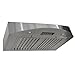 KOBE CHX3830SQBD-3 Brillia 30-inch Ductless Under Cabinet Range Hood, 3-Speed, 400 CFM, LED Lights, Baffle Filters