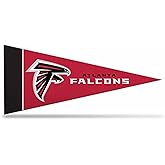 NFL Atlanta Falcons 8-Piece 4-Inch by 9-Inch Classic Mini Pennant Décor Set