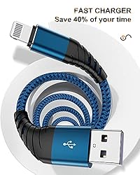 2Pack Extra Long Lightning Cable 10 Ft,10 Foot