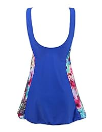 Uhnice Traje de baño grande de una pieza con falda para dama.