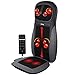 NURSAL Back Massager Shiatsu Massage Seat Cushion with Heat Function, Deep Kneading Self-Massager with Vibrations - Helps Relieve Muscle Soreness for Back and Neck