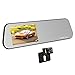 BOSCAM Touch Screen Backup Camera Mirror Dash Cam Waterproof Back up Car Camera and 4.5-inch Full HD 1080P Rear View Mirror Cam Video Recorder with G-Sensor,Loop Recording, Motion Detection