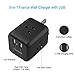 UK Ireland Scotland Travel Adapter Plug, TESSAN UK Power Adapter with 2 USB Charger Ports 3 American Outlets, Wall Adaptor for US to England British London Hong Kong, Type G