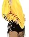 Pxmoda Women High Waist Lace Up Ripped Hot Shorts Tassel Distressed Hot Pants