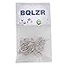 BQLZR Chrome Guitar Bass Pickguard Screws Pack Of 50