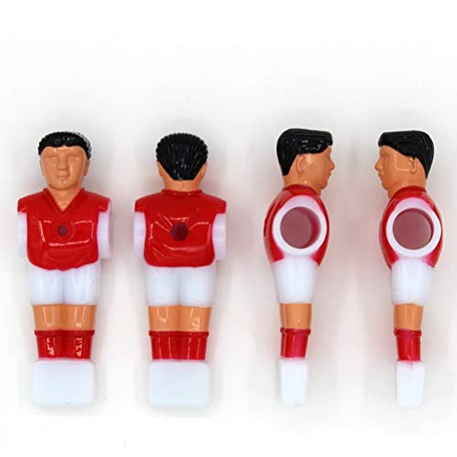 KODORIA 4pcs Foosball Men Foosball Players Set Foosball Replacement Parts Table Soccer/Football Player - Thumbnail 2