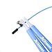 Jump Rope by xFitness | 10 Feet Fully Adjustable Premium Fast Speed Wire Cable | 10 Colors Available | Best For Cross Training, Double Under, MMA, Skipping, Boxing (Blue)
