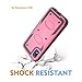 for Samsung Galaxy A10e Case, Heavy Duty Shockproof Built in Screen Full Body Protection Case Cover with Swivel Belt Clip and Kickstand for Samsung Galaxy A10e 5.8inch (Pink)
