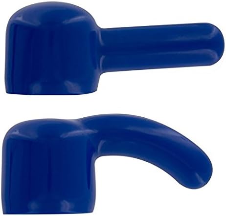 HITACHI HV250R Massager Magic Wand Violet Purple Curved and Straight Combo Attachment