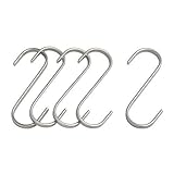 Large Heavy Duty Stainless Steel Kitchen S Hooks, Height 4.75
