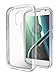Moto G Play Case, Cimo [Hybrid] Premium Clear Back Panel + TPU Bumper Case for Motorola Moto G4 Play (2016) - Clear