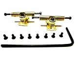 Gold Allen Key Fingerboard Trucks - Wooden Fingerboards-Tech Deck-Fingerboarding