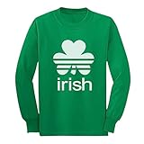 TeeStars - Irish Shamrock St. Patrick's Day Long Sleeve Kids T-shirt