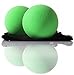 sport2people Premium Massage Ball - Set of 2 Lacrosse Balls for Trigger Point Treatment and Plantar Fasciitis Pain Relief - Therapy Ball for Deep Tissue Massage and Myofascial Release