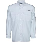 Bimini Bay Outfitters LTD Bimini Flats V Men's Long Sleeve Fishing Shirt Featuring BloodGuard Plus