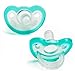 RaZbaby RaZbuddy JollyPop Pacifier Holder w/Removable Baby Pacifier - 0m+ - BPA Free - Pink Penguin, 1 Count (Pack of 1)