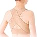 Ushoppingcart Lady Chest Breast Support Belt Band Posture Corrector Brace Body Sculpting Strap Back Shoulder Vest X Type Pattern (L) by Ushoppingcart