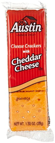 Austin Cracker Sandwiches To Go - Cheese Crackers w/ Cheddar Cheese- 1.38oz, 8 count