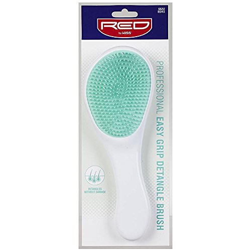 Red by Kiss PROFESSIONAL Easy Grip Detangle Brush with Handle