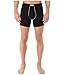 Saxx Underwear Men's 24-Seven Boxer Fly Black Medium