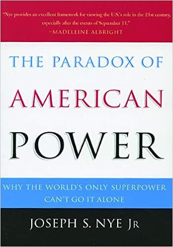 The Paradox Of American Power Why The World S Only Superpower Can T Go It Alone Kindle Edition By Nye Joseph S Jr Politics Social Sciences Kindle Ebooks Amazon Com