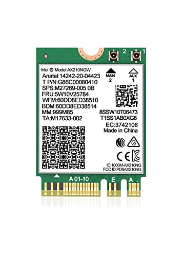 NICGIGA AX210 M.2 WiFi Card