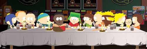 South Park Poster The Last Supper 62 X21 Amazon Ca Home Kitchen