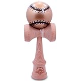 Gold & Black Baseball Kendama And Extra String