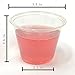 100sets Plastic Ultra Clear squat Cups with flat lids without x slotted is for Cupcake, icecream … (9oz dessert cup 100sets)