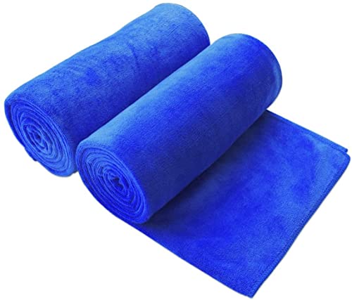Jml Mikrofaser-Badetücher, 2 Stück, 101,6 x 203,2 cm, übergroß, weich, super saugfähig und schnell trocknend, Größe Extra Large, Badetuch für Sport, S